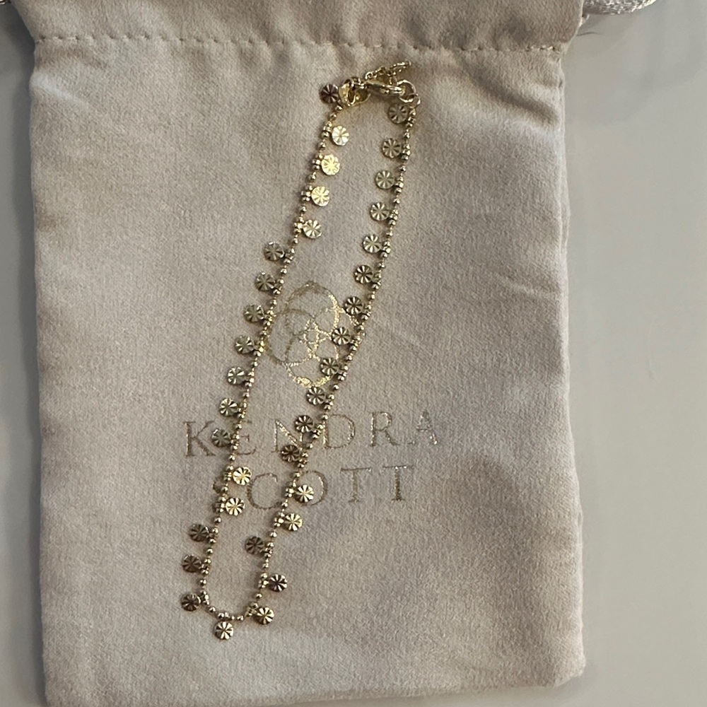 Kendra Scott Gold Anklet
